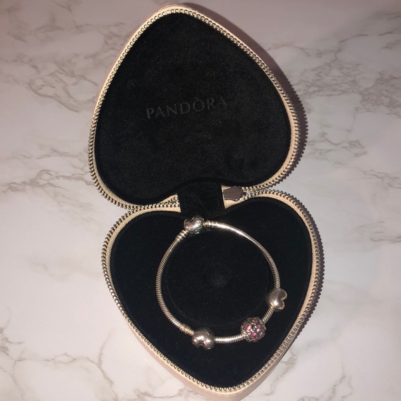 NEW! Retired Pandora Valentine Bracelet Gift Set - Picture 5 of 8